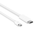 Axiom Manufacturing Axiom Mini Displayport Male To Hdmi Male Adapter Cable 15Ft MDPMHDMIM15-AX